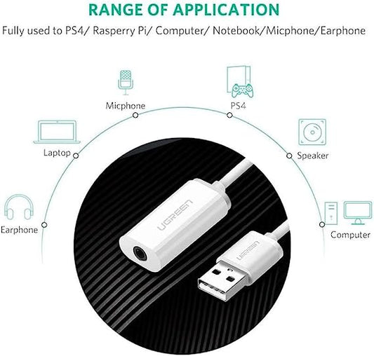 3.5mm Aux to USB Sound Adapter - 30712