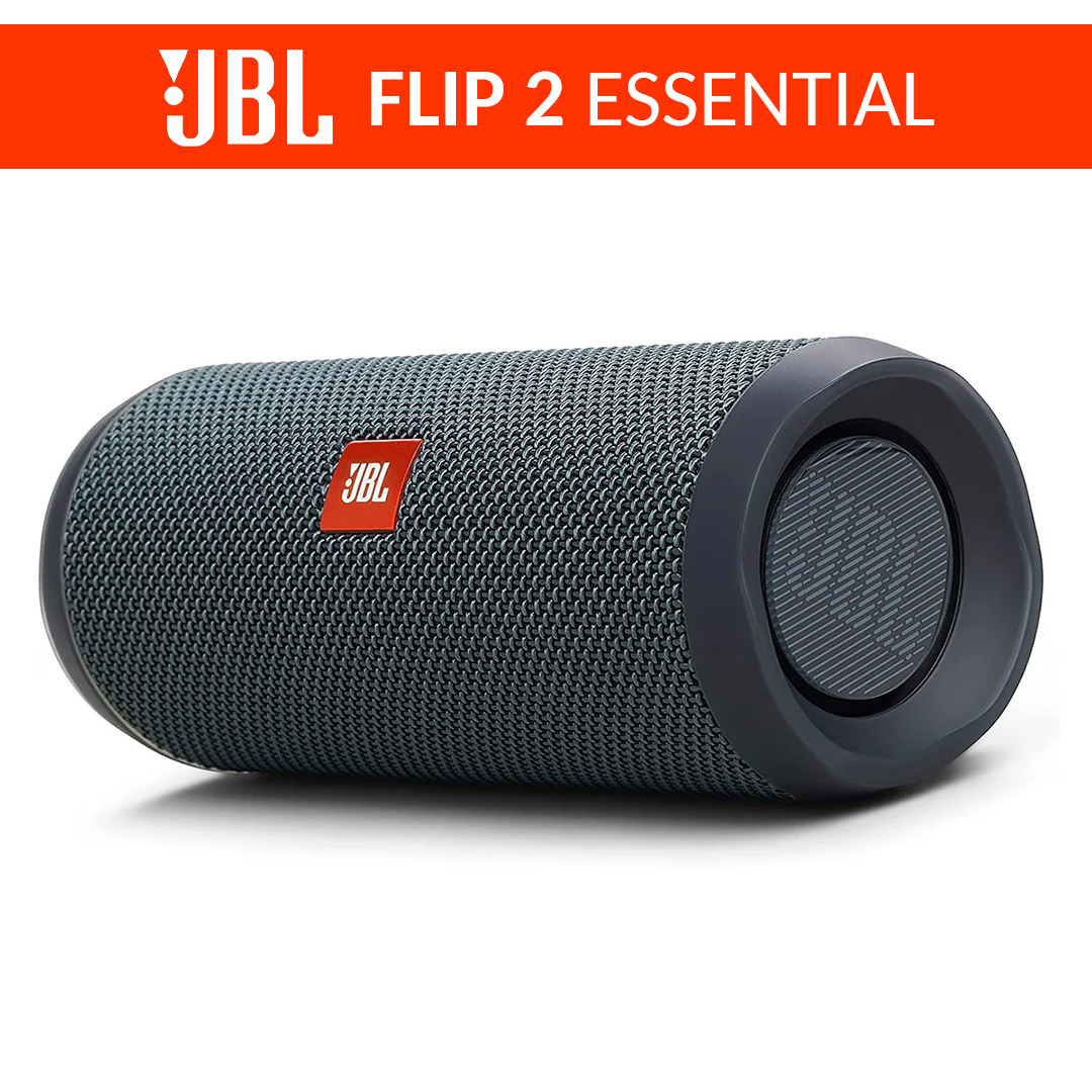 JBL Flip Essential 2 | Portable Waterproof Speaker - Dark Grey