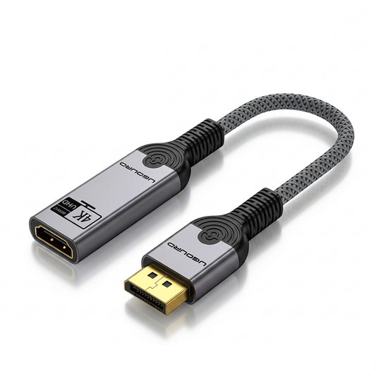 DisplayPort Male to HDMI Female 4K 60Hz Converter Cable - 1.5M