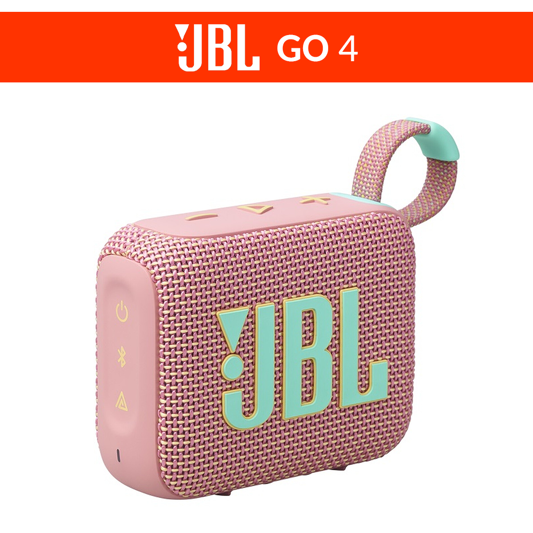 JBL Go 4 | Ultra-Portable Bluetooth Speaker - Pink