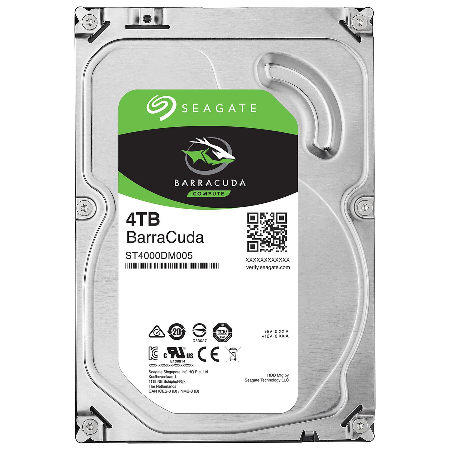 Seagate Barracuda 4TB 3.5" Internal Desktop Hard Disk