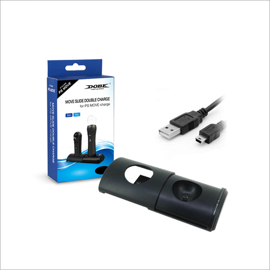 Dobe Move Slide Double Charge for PS Move - TP3-417