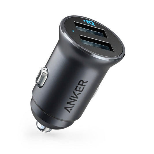 Anker PowerDrive 2 Alloy 2 Port USB Car Charger - A2727H12