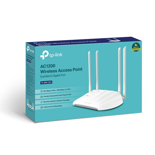 TP Link AC1200 Dual Band Wireless Access Point - TL-WA1201