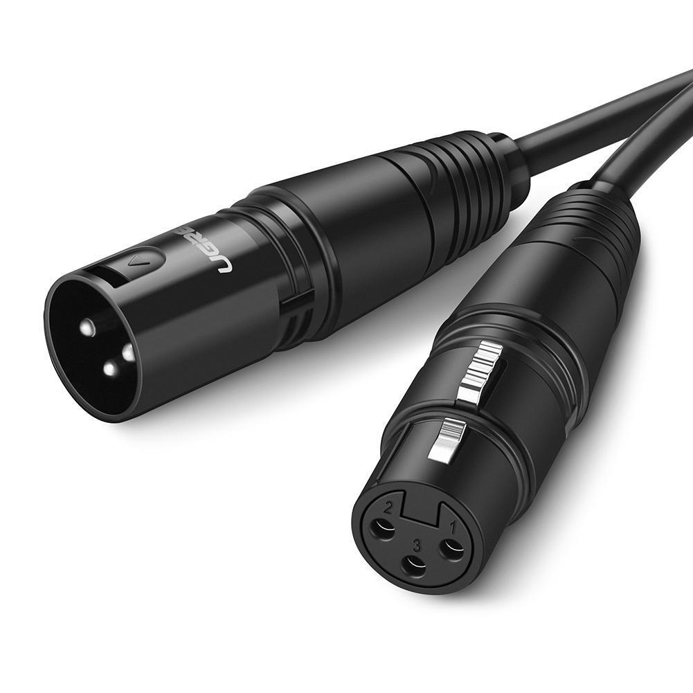3 Pin XLR Male to Female Audio Cable - 2M - 20710