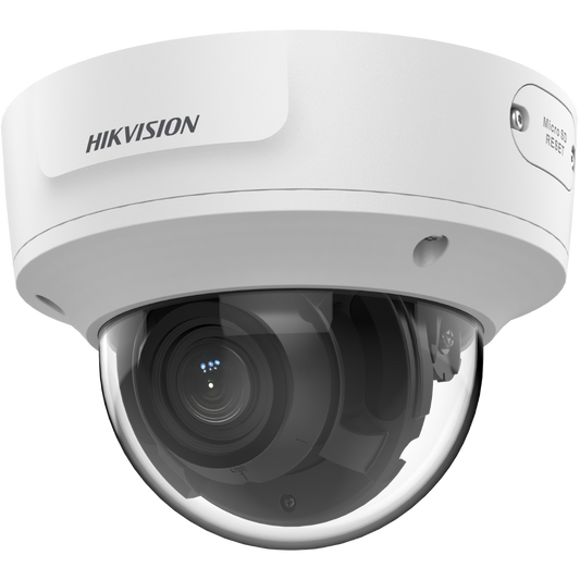 Hikvision 5MP Acusense Varifocal Dome Vandal Resistant Outdoor Network Camera - DS-2CD3756G2T-IZS