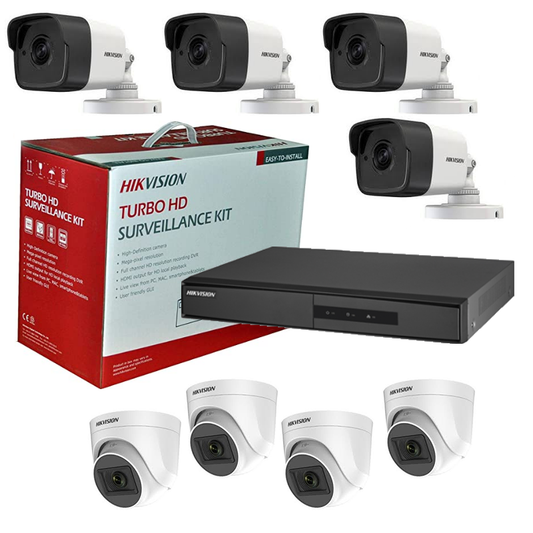 Hikvision Turbo HD 8 Channel Digital Video CCTV Camera Kit