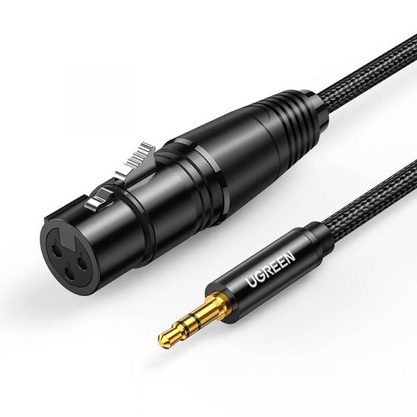 3.5 Aux Male to XLR Female Audio Cable - 1M - 20763