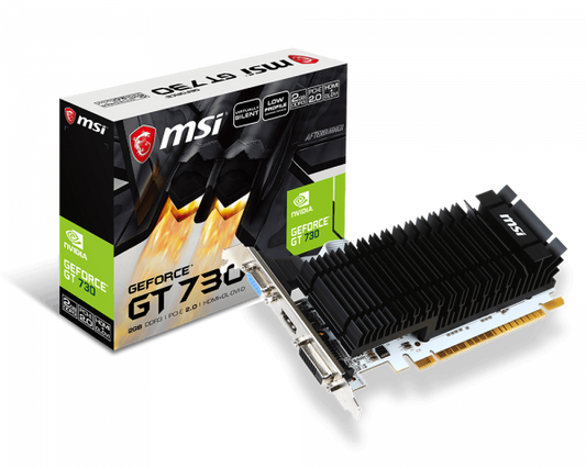 MSI Geforce GT 730 2GB DDR3 Graphics Card