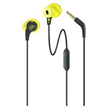 JBL Endurance Run Wired Headset - Yellow