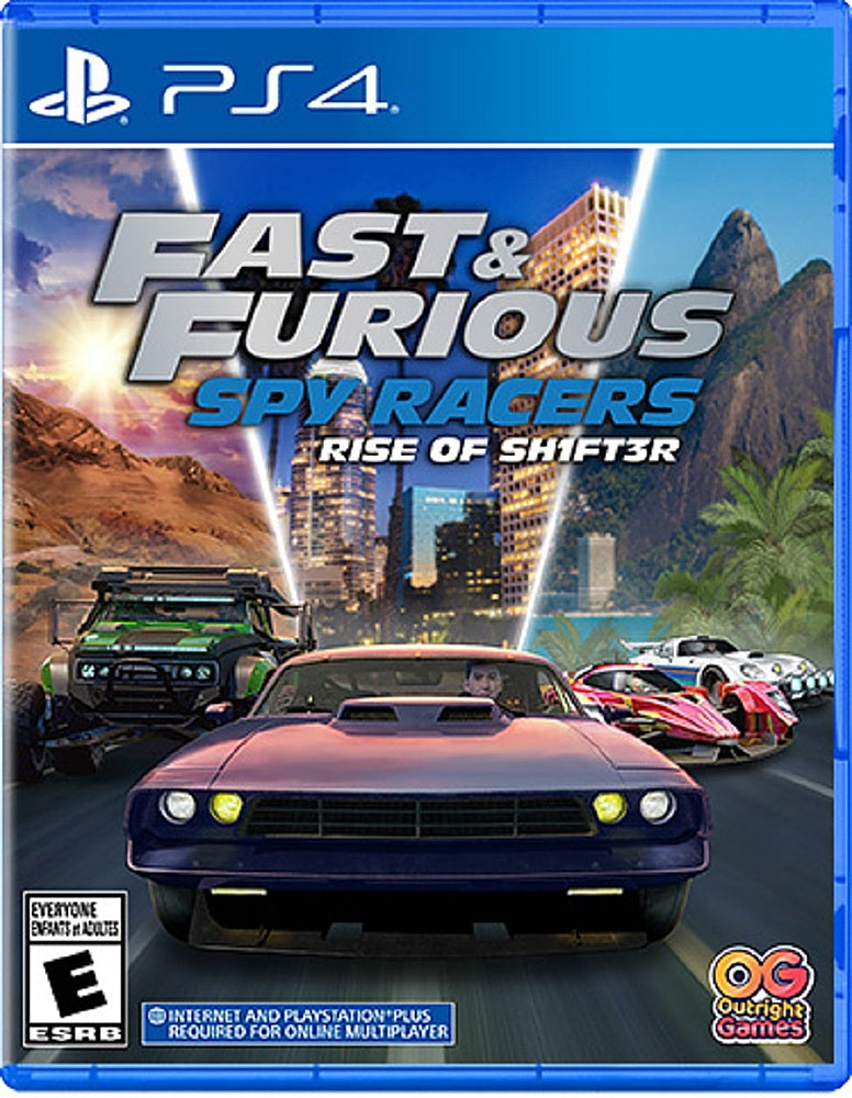 Fast & Furious Spy Racers Rise of SH1FT3R - PS4 Game