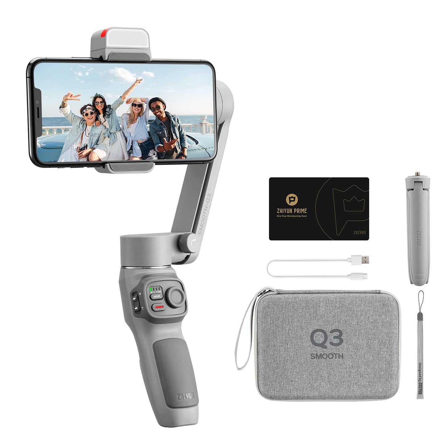 Zhiyun Smooth Q3 Combo - 3 Axis Smartphone Gimbal Handheld Stabilizer