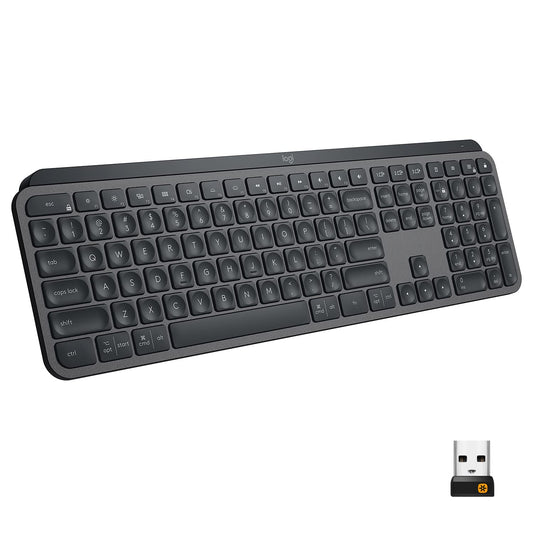Logitech MX Keys Advanced Wireless Keyboard - Graphite