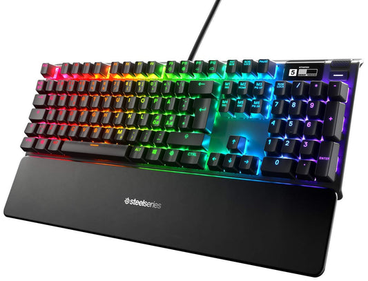 SteelSeries Apex 7 Mechanical Keyboard - Red Linear
