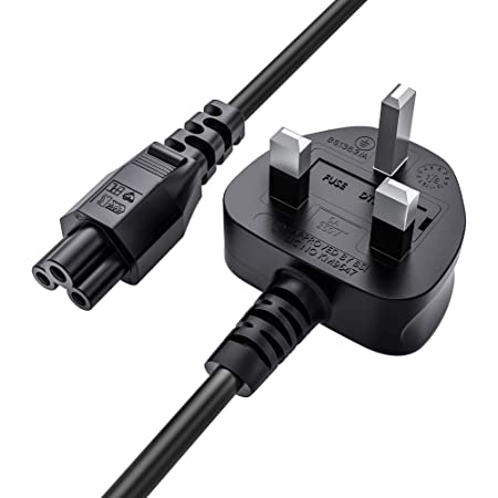 3 Pin 13A Fused UK Power Cable - 1.5M