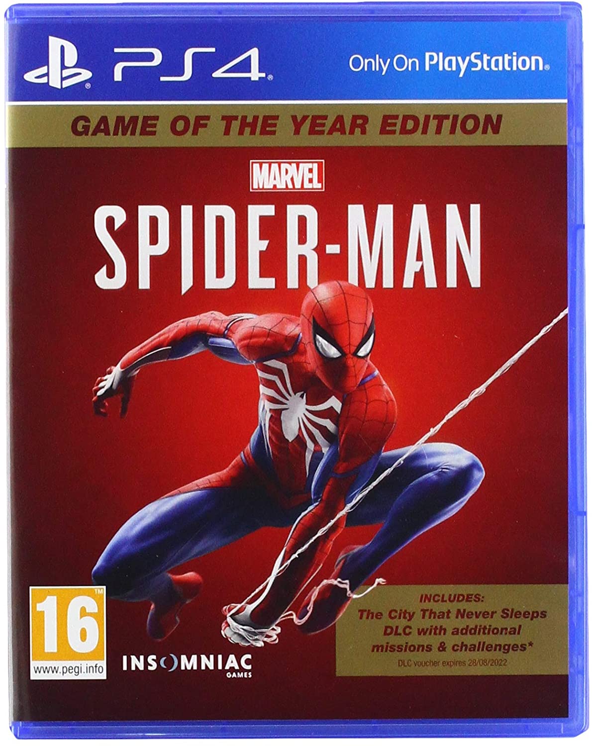 Spiderman - Game of the Year - PS4 Game
