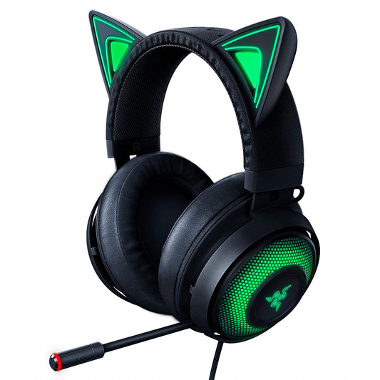 Razer Kraken Kitty Edition Chroma Wired Headphones - Black