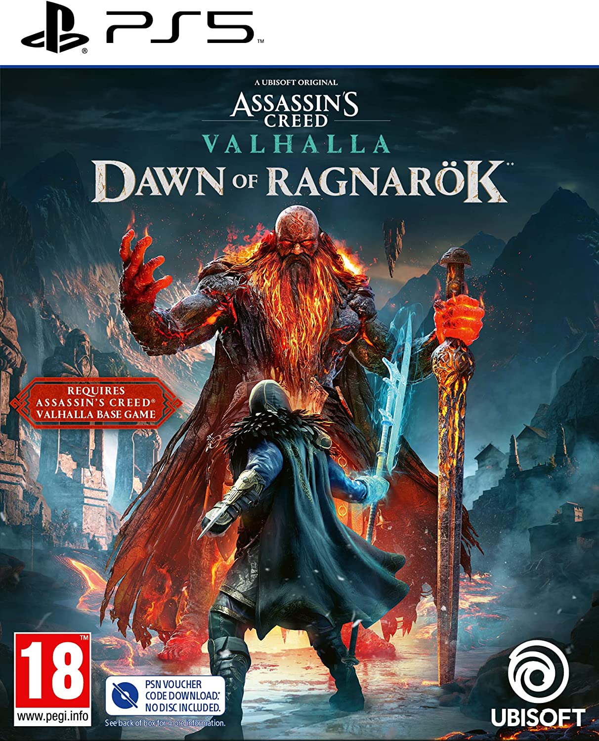 Assassin's Creed Valhalla - Dawn of Ragnarok Expansion (Code) - PS5 Game
