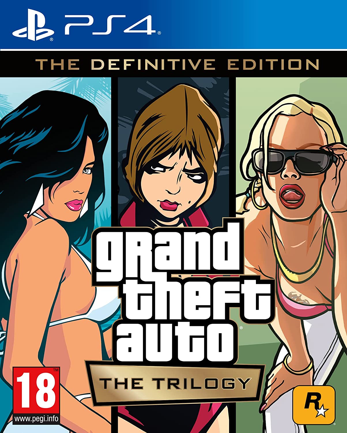 Grand Theft Auto The Trilogy - The Definitive Edition - PS4 Game