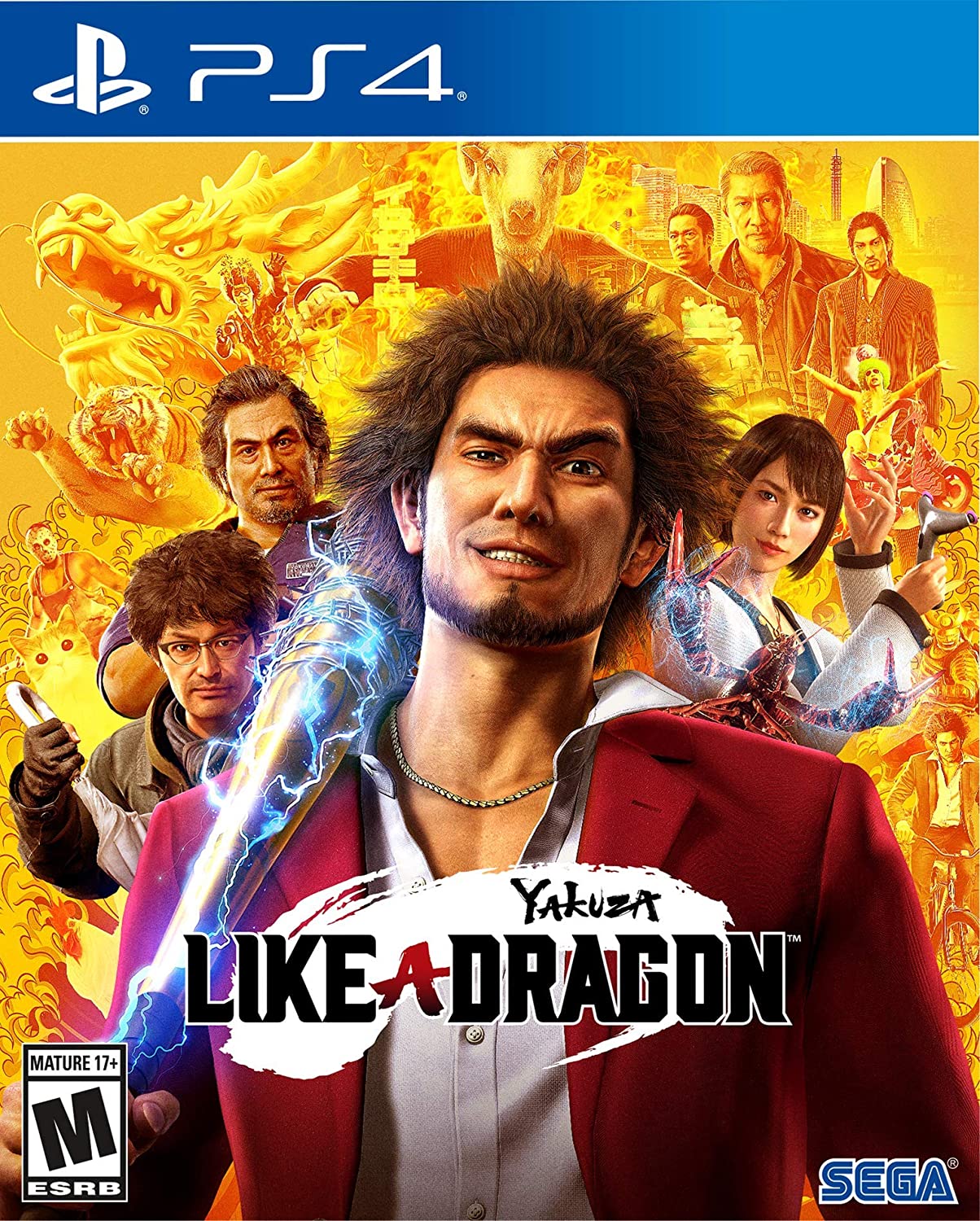 Yakuza Like a Dragon - PS4 Game