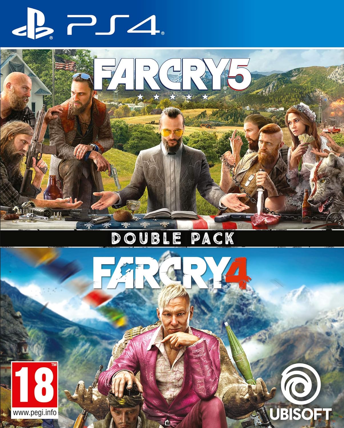 Farcry 4 + Farcry 5 - Double Pack / Far Cry - PS4 Game