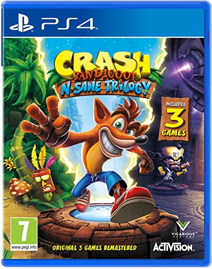 Crash Bandicoot N Sane Trilogy - PS4 Game