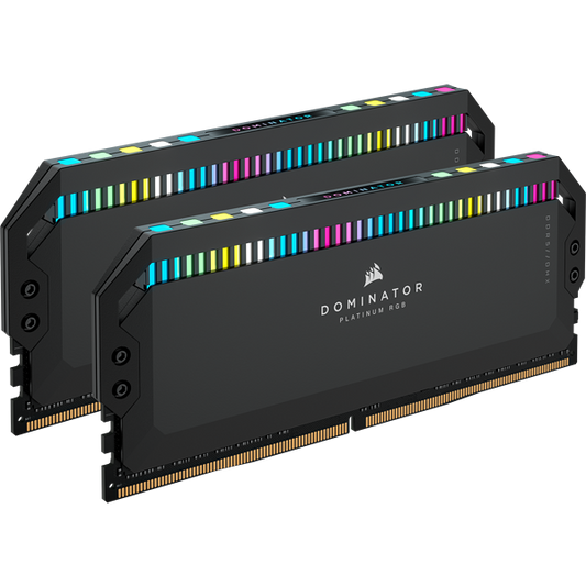Corsair Dominator Platinum RGB DDR5 Desktop RAM - 32GB (16x2) / 5200 Mhz