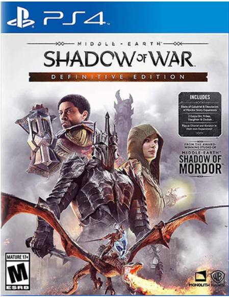 Middle Earth: Shadow of War - Definitive Edition - PS4 Game
