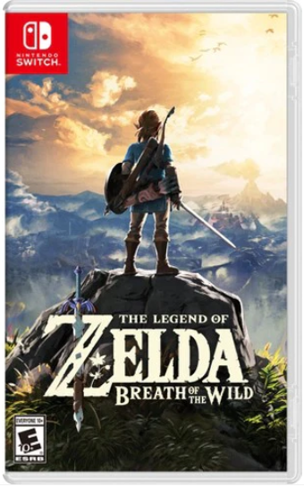 The Legend of Zelda Breath of the Wild - Nintendo Game