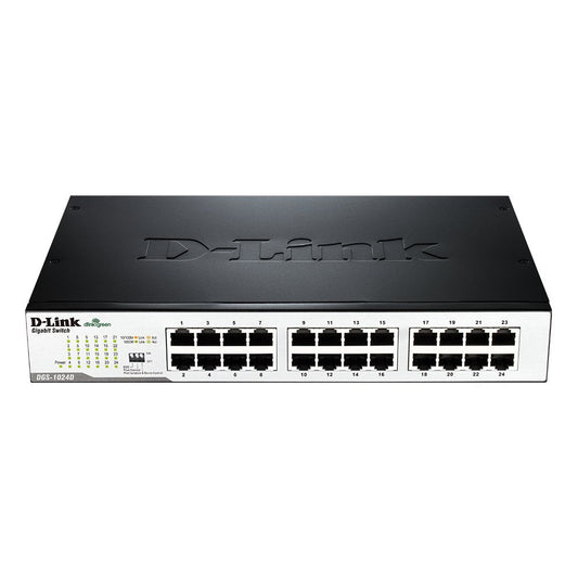 D Link 24 Port Fast Ethernet Network Switch - DES-1024D