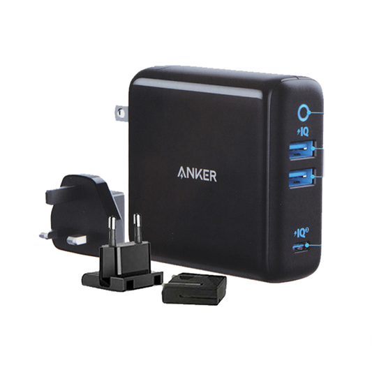 Anker PowerPort III 3 Port Power Adapter - 65W - A2033H11