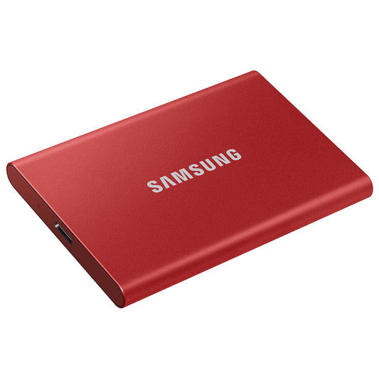 Samsung T7 2TB Portable SSD Drive - Red