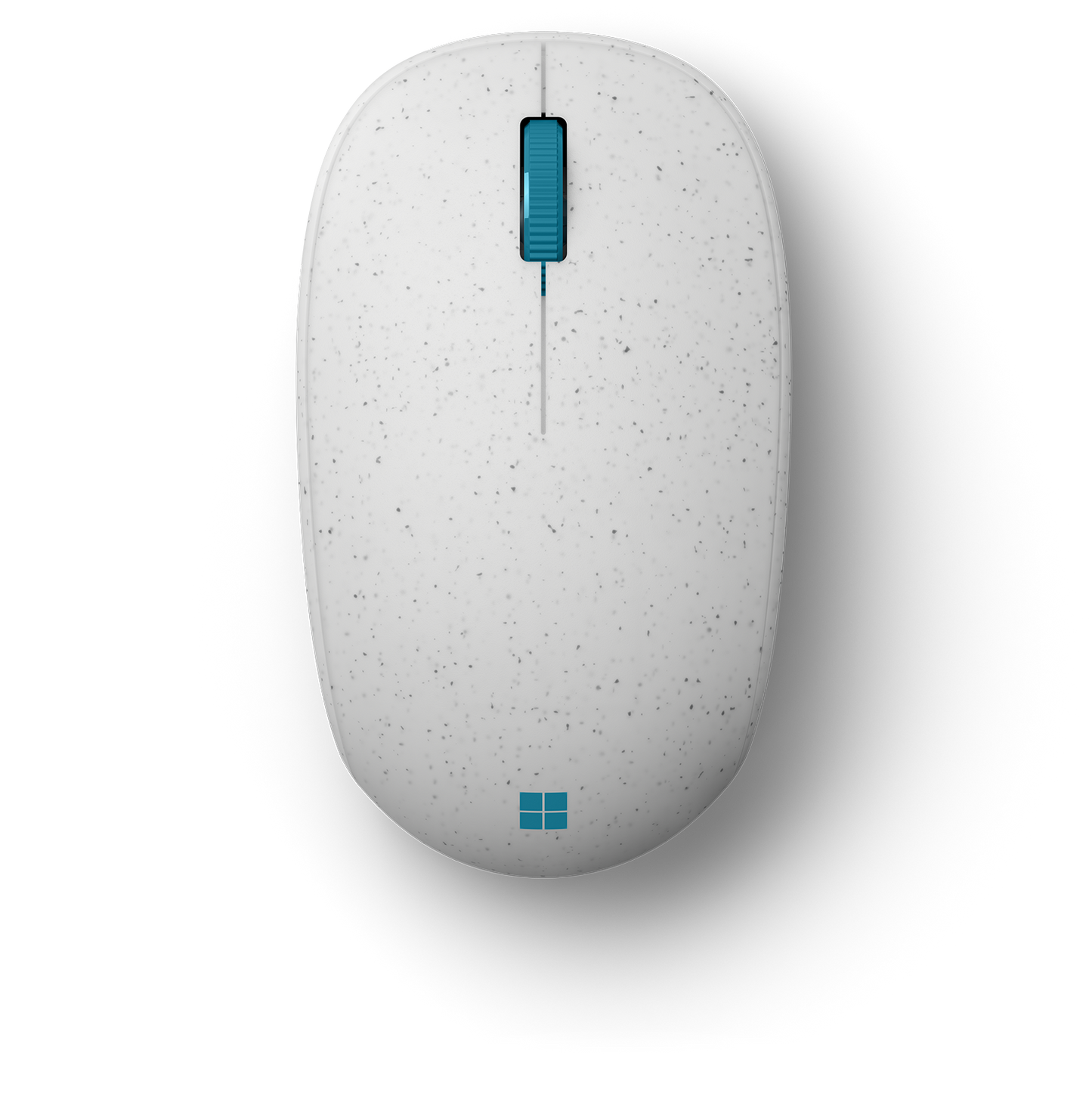 Microsoft Ocean Plastic Mouse - White Blue