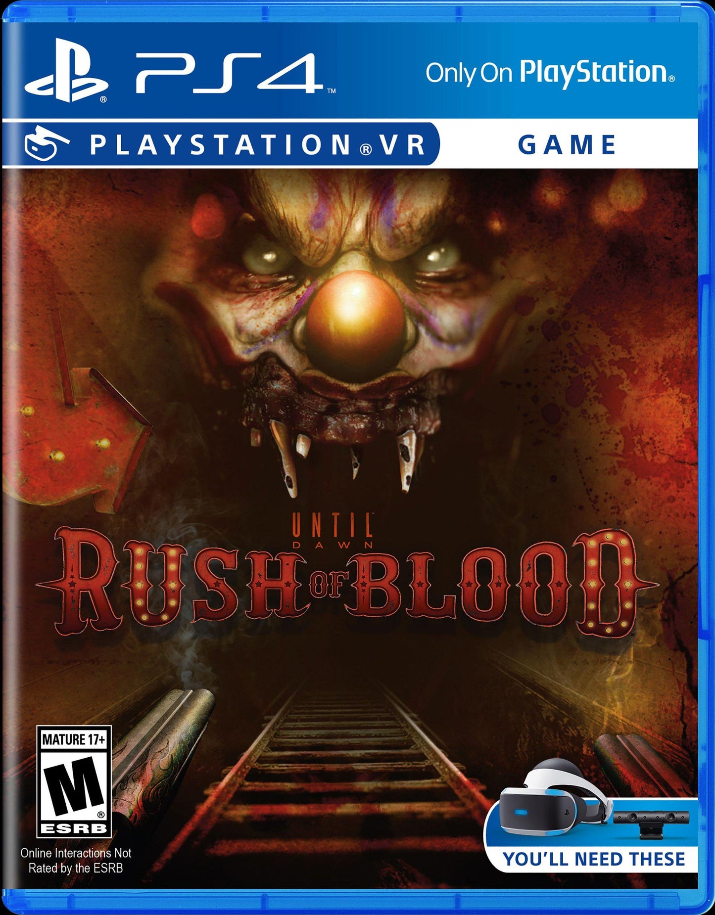 Until Dawn: Rush of Blood - PS4 Game