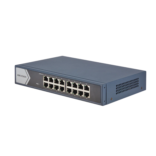 Hikvision 16 Port Gigabit Unmanaged Network Switch - DS-3E0516-E