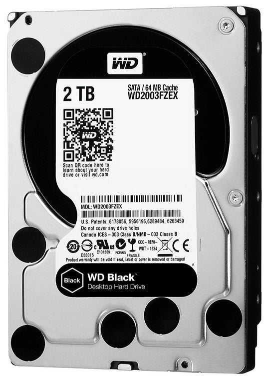 WD Black 2TB 3.5" Hard Disk