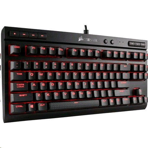Corsair K63 TKL Mechanical Wired Keyboard - Cherry MX Red