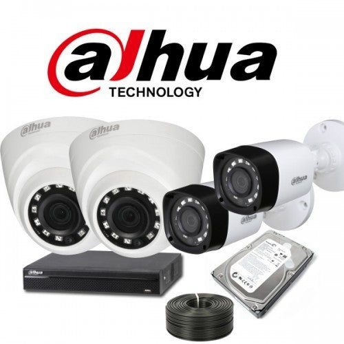 Dahua 4 Channel Digital Video CCTV Camera Kit