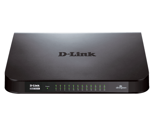 D Link 24 Port Gigabit Network Switch - DGS-1024A