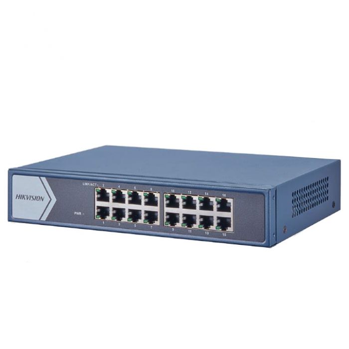 Hikvision 16 Port Gigabit Smart Network Switch - DS-3E1516-EI