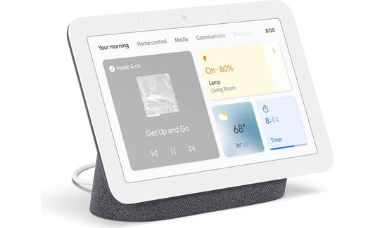 Google Nest Hub 2nd Gen Voice Activated Speaker - Charcole