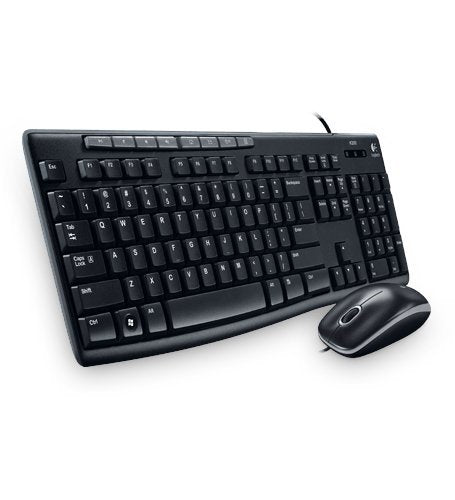 Logitech MK200 Wired USB Keyboard Mouse Combo