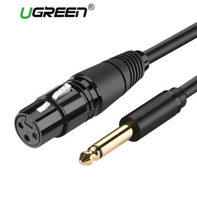 6.5 Aux Male to XLR Female Audio Cable - 2M - 20719