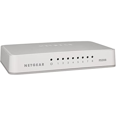 Netgear 8 Port Gigabit Network Switch - GS208