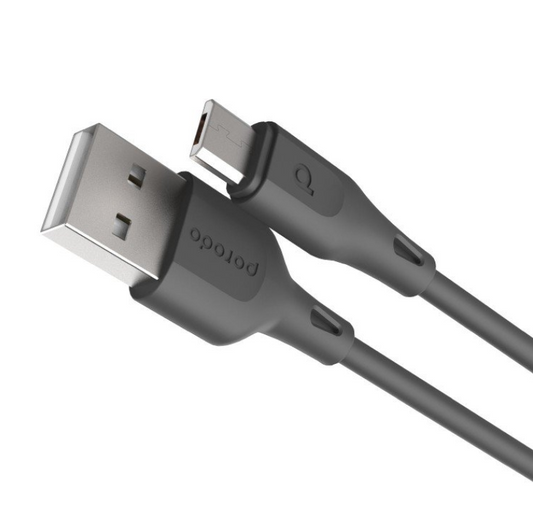 Porodo Micro USB 2.4A Charging Cable - 1.2M