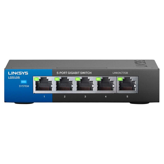 Linksys 5 Port Gigabit Network Switch - LGS105